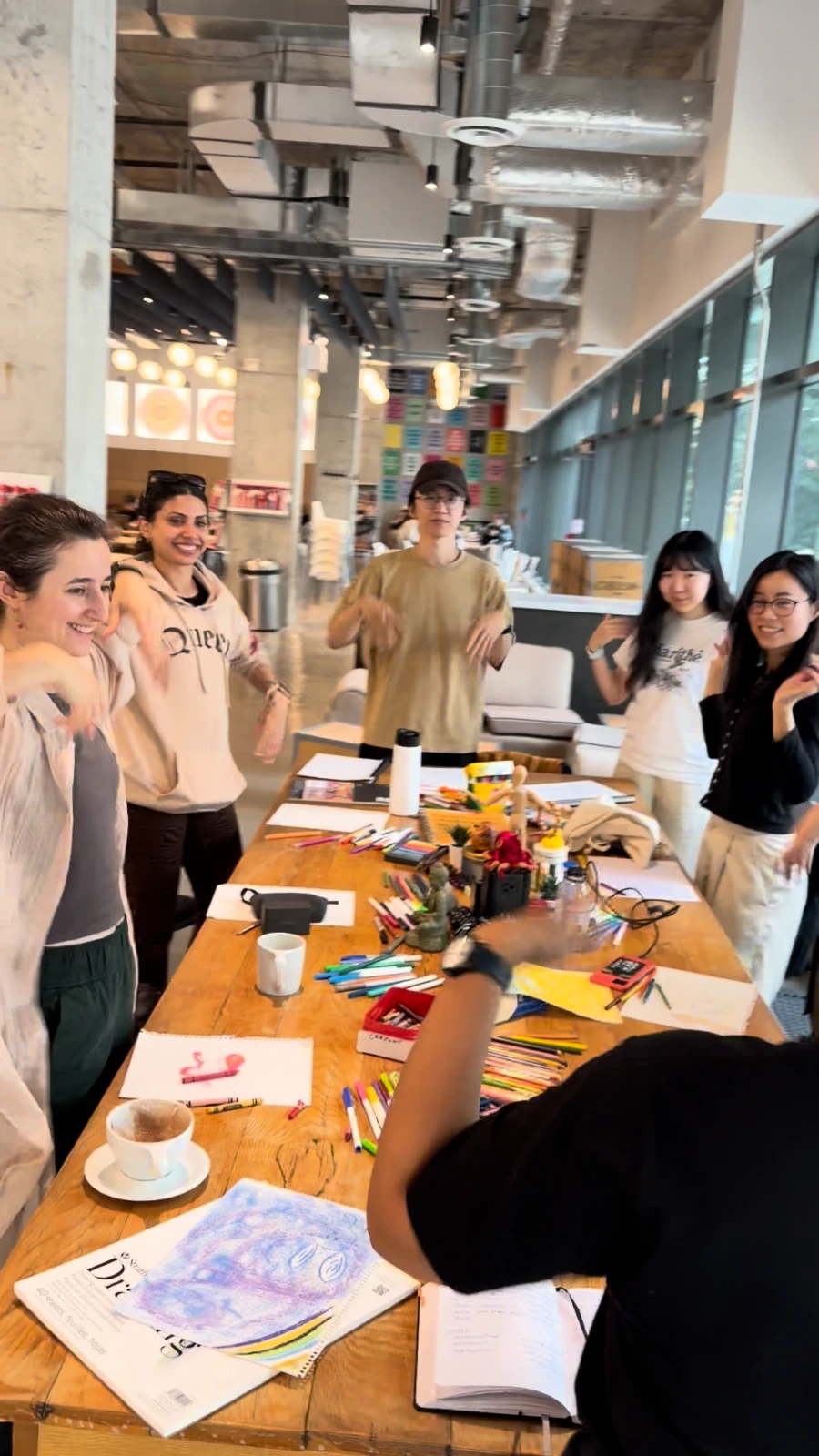 A past Creative Blocks Club session.